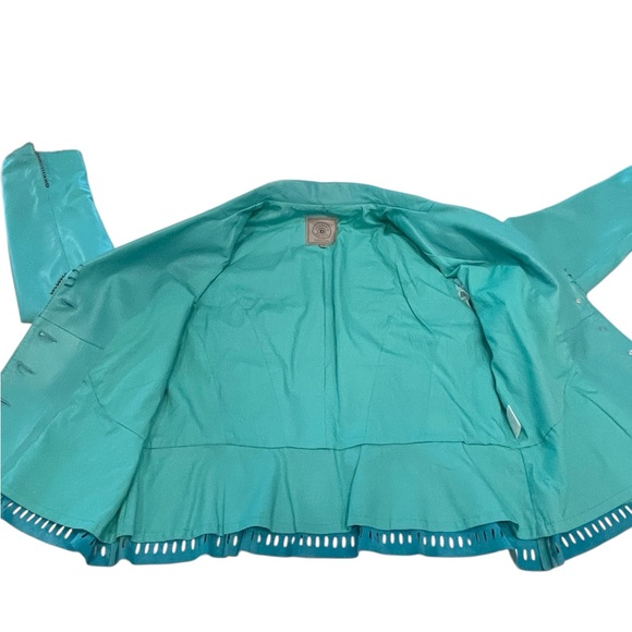 Double D Ranch Turquoise Studded Women's Jacket Size:XL - Picture 12 of 15